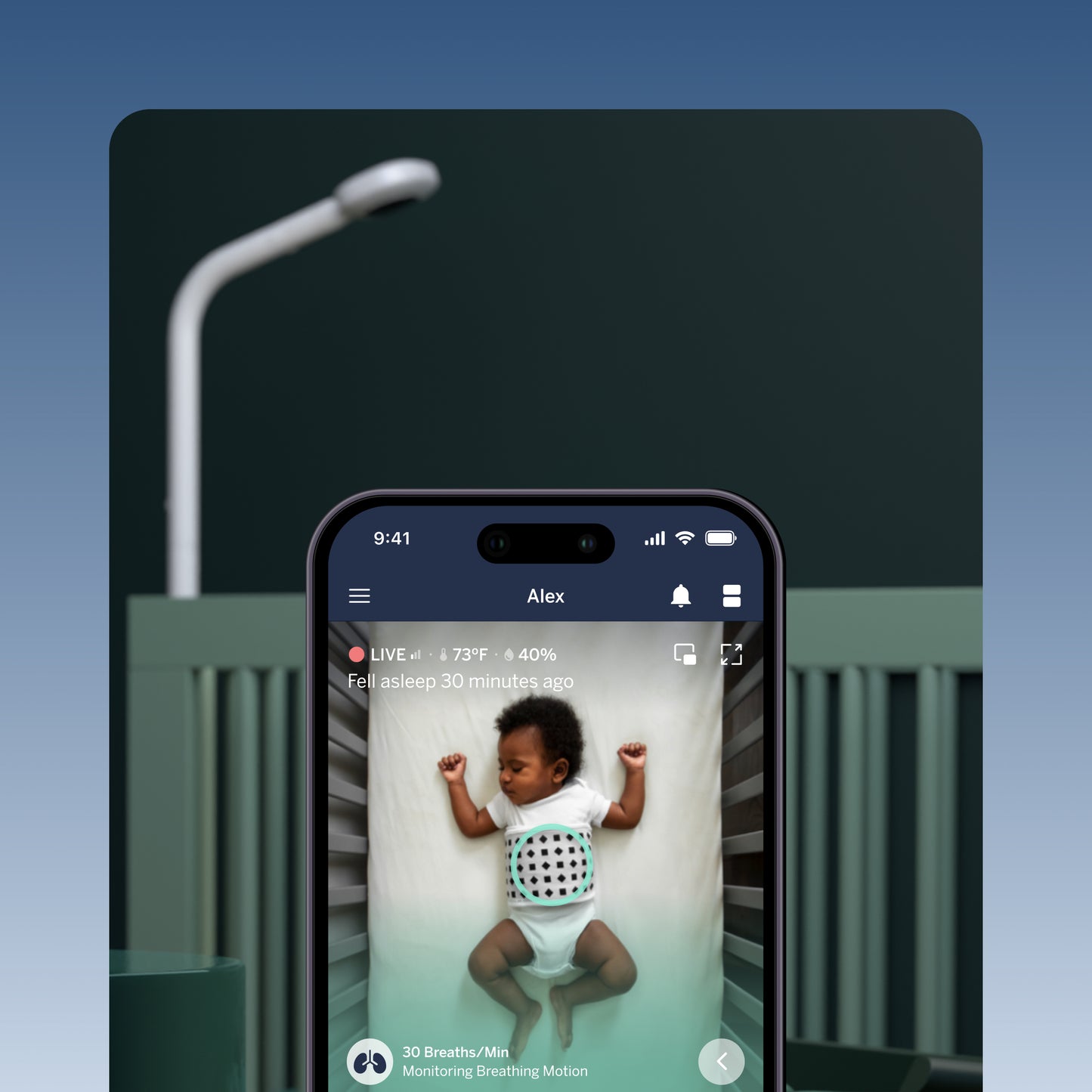 Nanit Pro Baby Monitor + Floor Stand Gen2 - Babyzilla