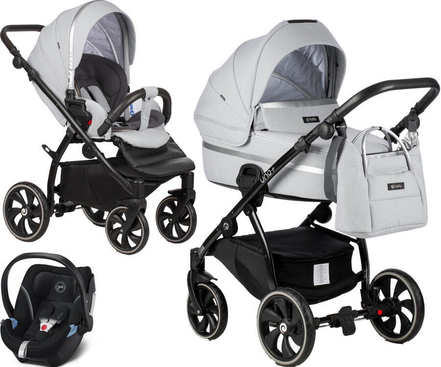 Tutis Uno Plus 2in1  (Pushchair & Carry Cot) Mint - Babyzilla
