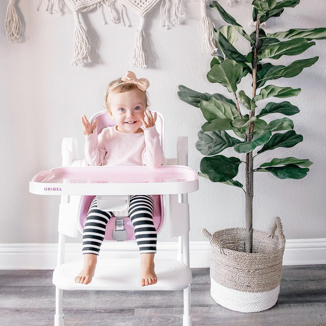 Oribel Cocoon Highchair - Rose Pink - Babyzilla