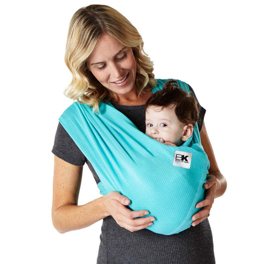 Baby K'tan Breeze Mesh Carrier Teal S Size - Babyzilla