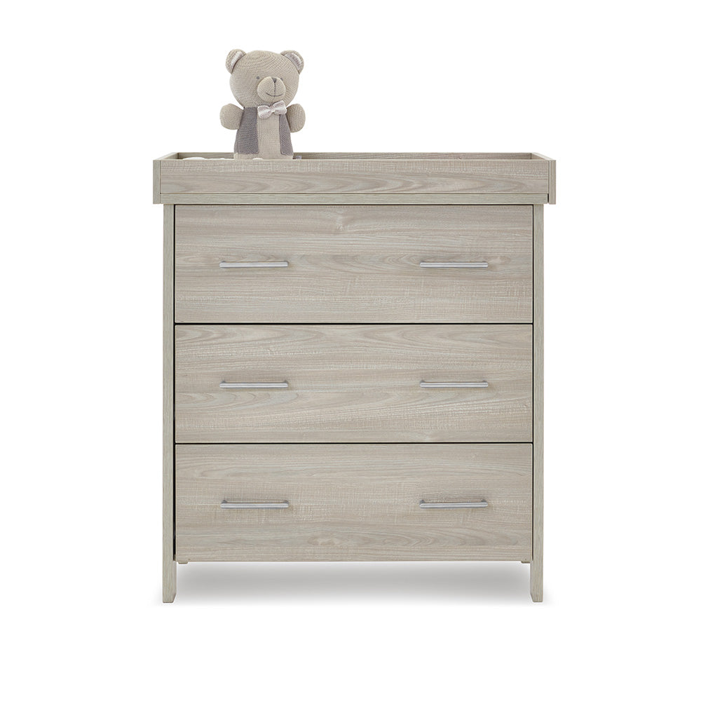 Obaby Nika Mini 3 Piece Room Set - Grey Wash - Babyzilla