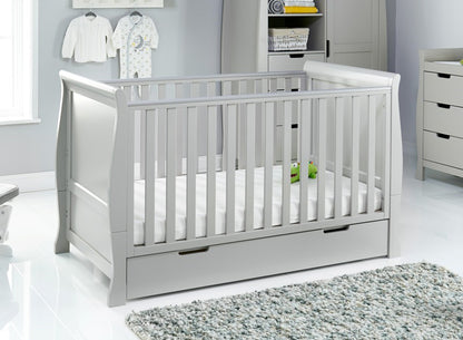 Obaby Stamford Classic 5 Piece Room Set - Warm Grey - Babyzilla