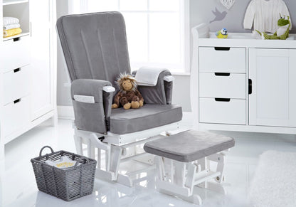 Obaby Stamford Classic 5 Piece Room Set - Warm Grey - Babyzilla