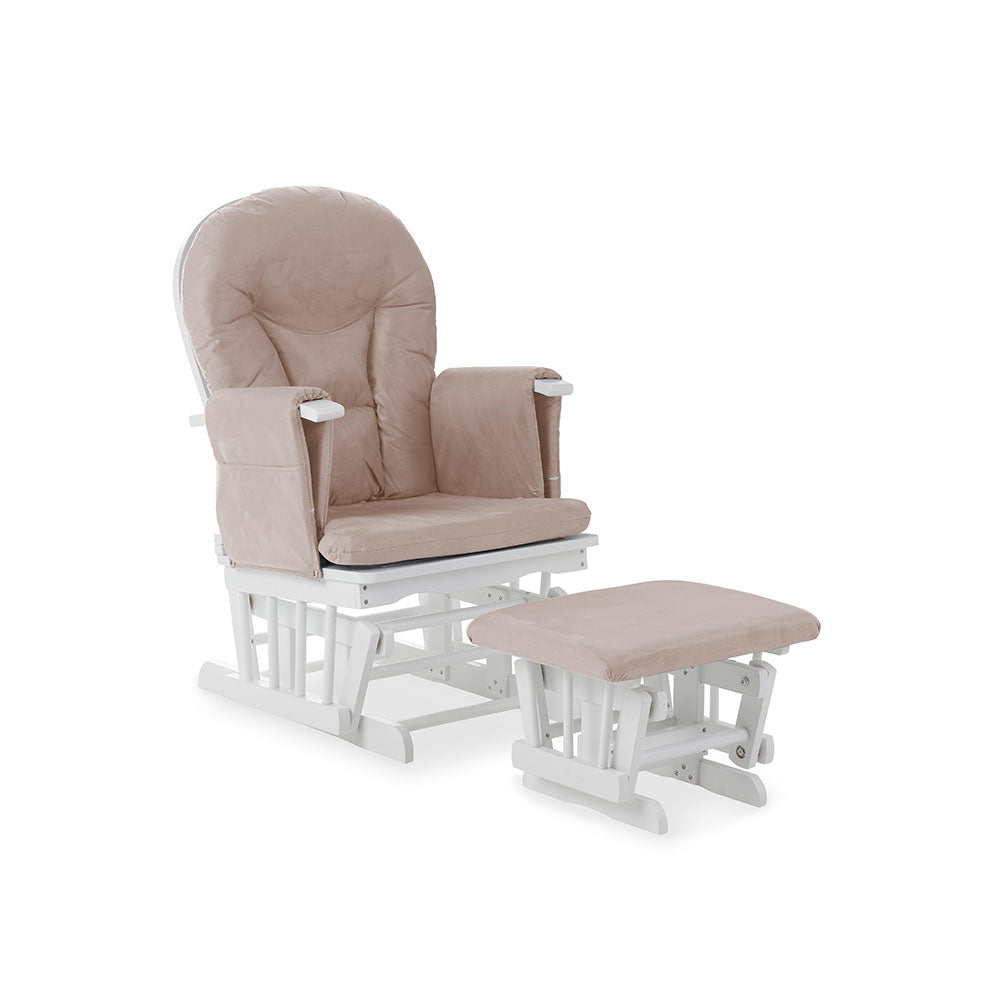 Obaby Reclining Glider Chair and Stool - Babyzilla