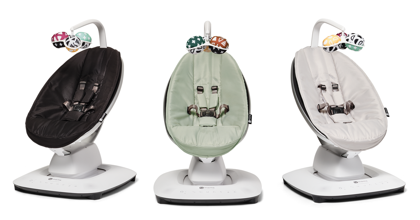 4moms MamaRoo 5 Multi-Motion Baby Swing - Sage - Babyzilla