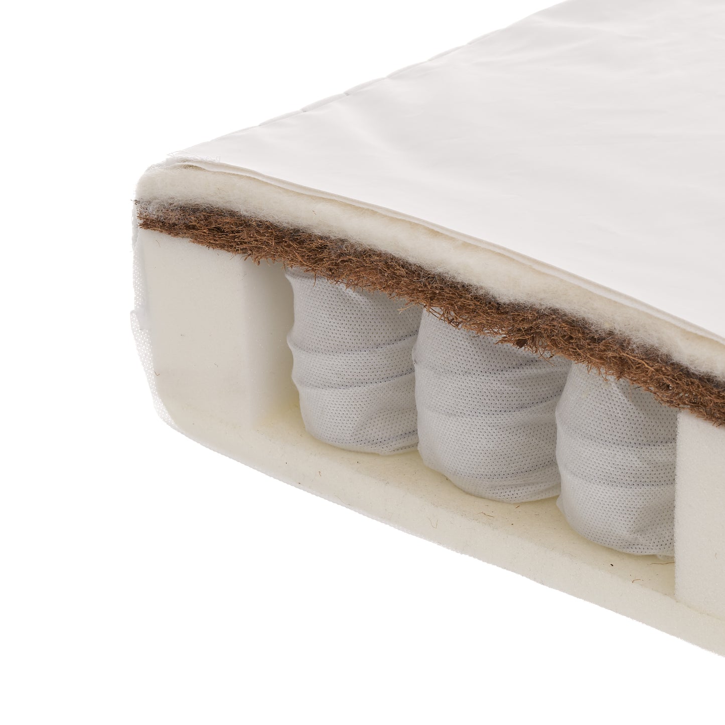 Moisture Management Dual Core Cot Bed Mattress 140 x 70cm - Babyzilla