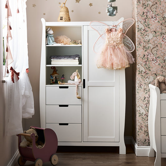 Stamford Sleigh Double Wardrobe - Babyzilla