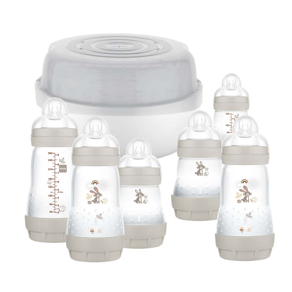 Mam Set Easy Start Bottle & Microwave Sterliser - Babyzilla