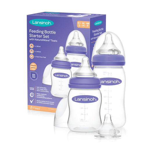 Lansinoh Feeding Bottle Starter Set - Babyzilla