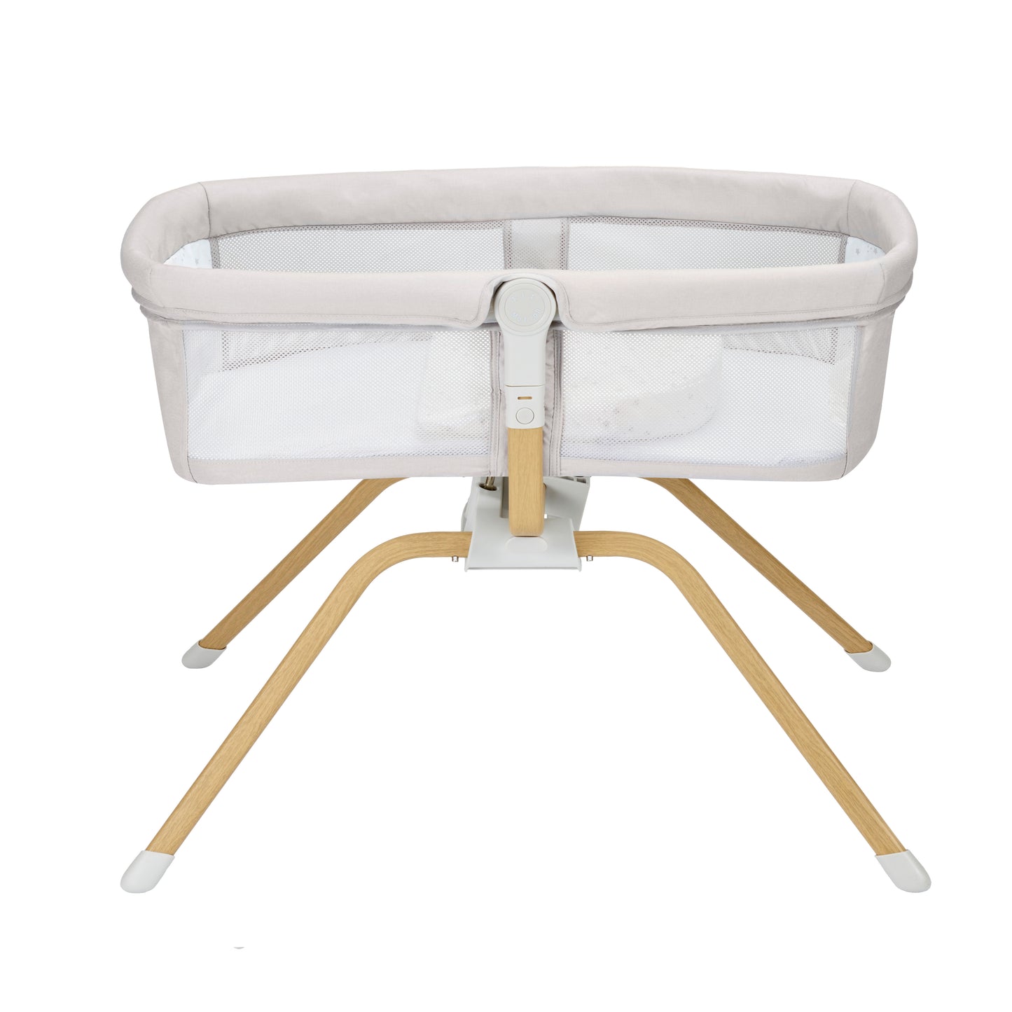 Babymore Air Motion Gliding Crib - Grey - Babyzilla