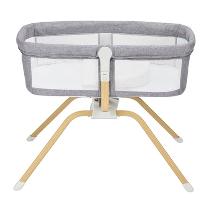 Babymore Air Motion Gliding Crib - Slate - Babyzilla