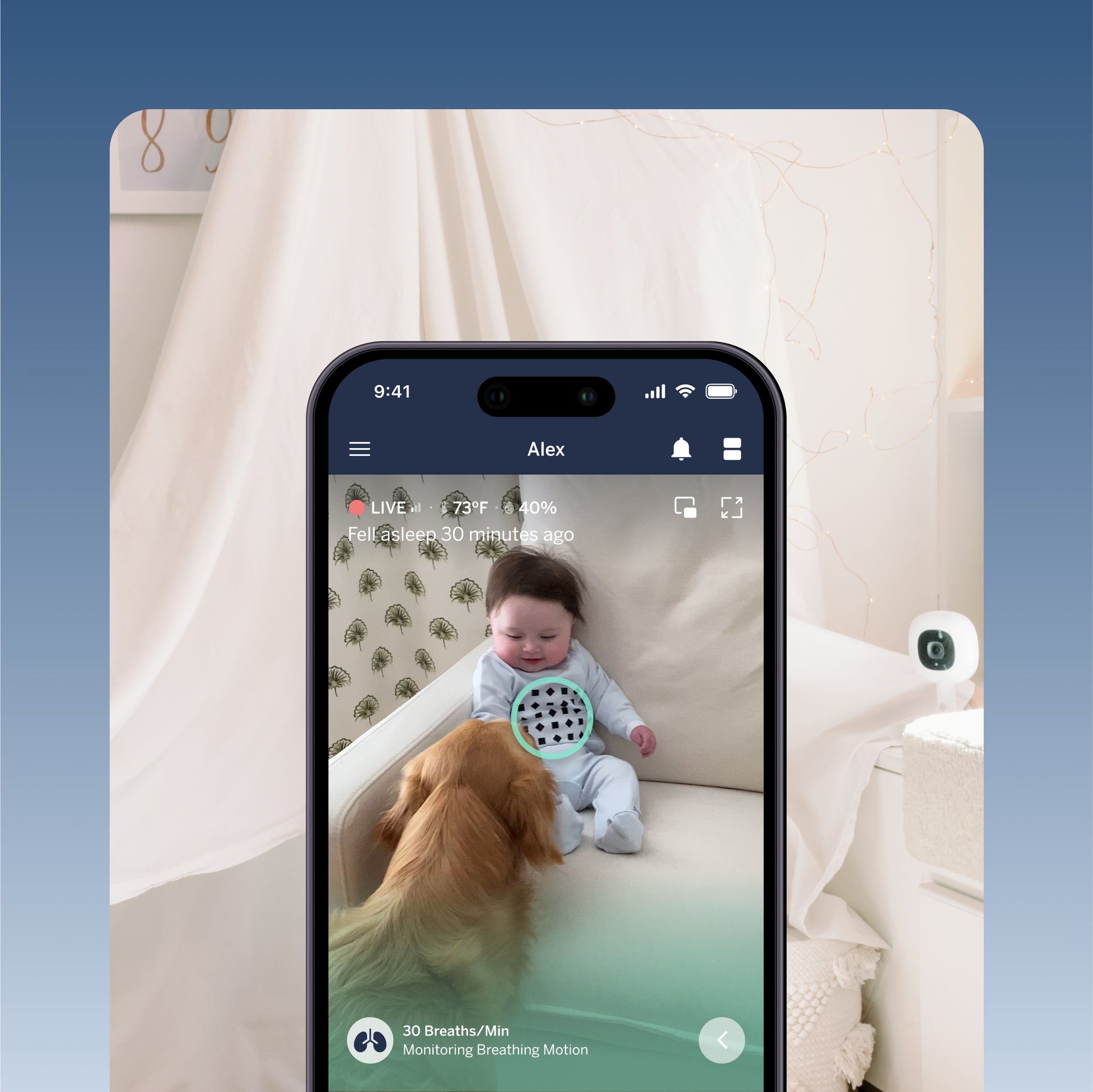 Nanit Pro Camera + Flex Stand Duo - Babyzilla