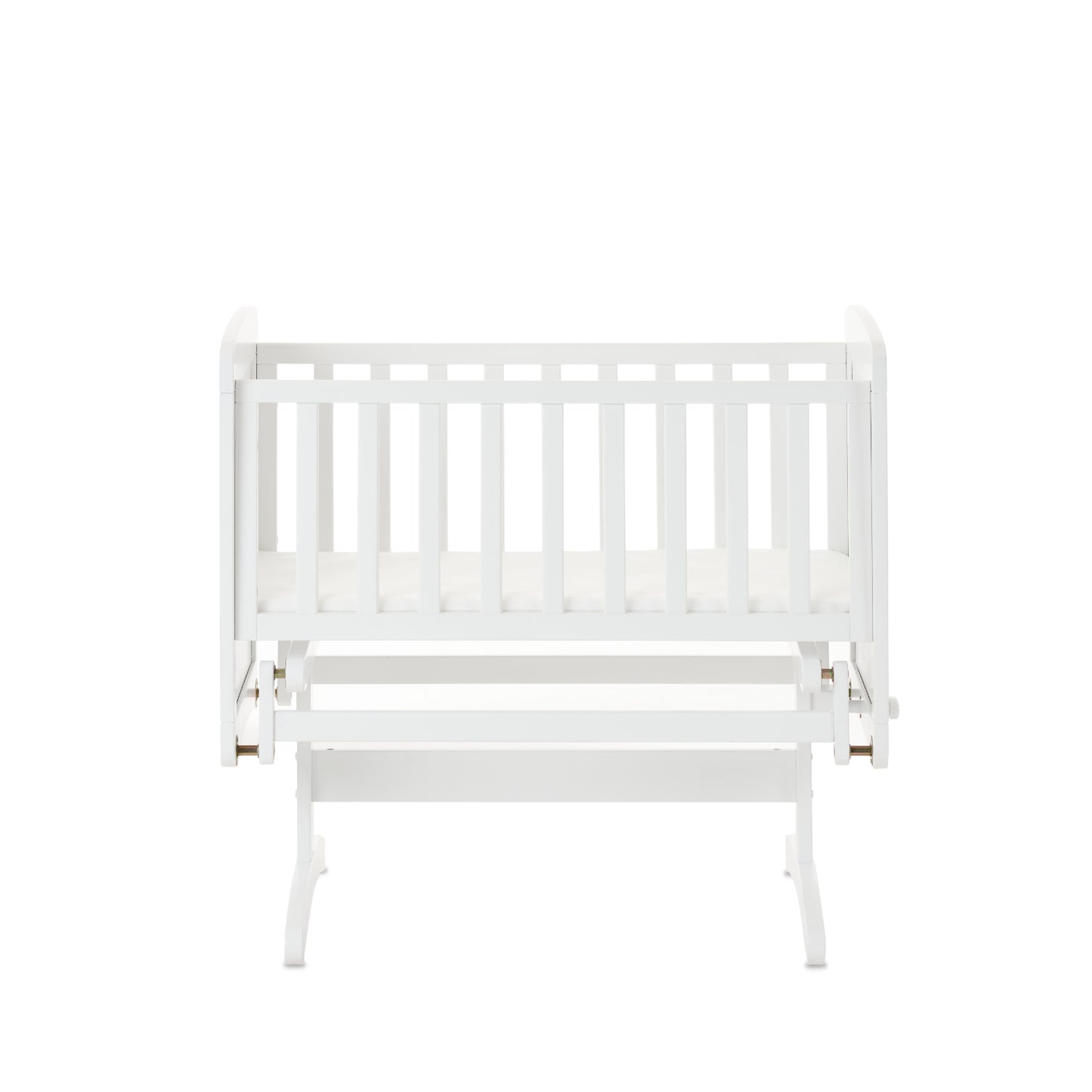 Obaby Gliding Crib - White - Babyzilla