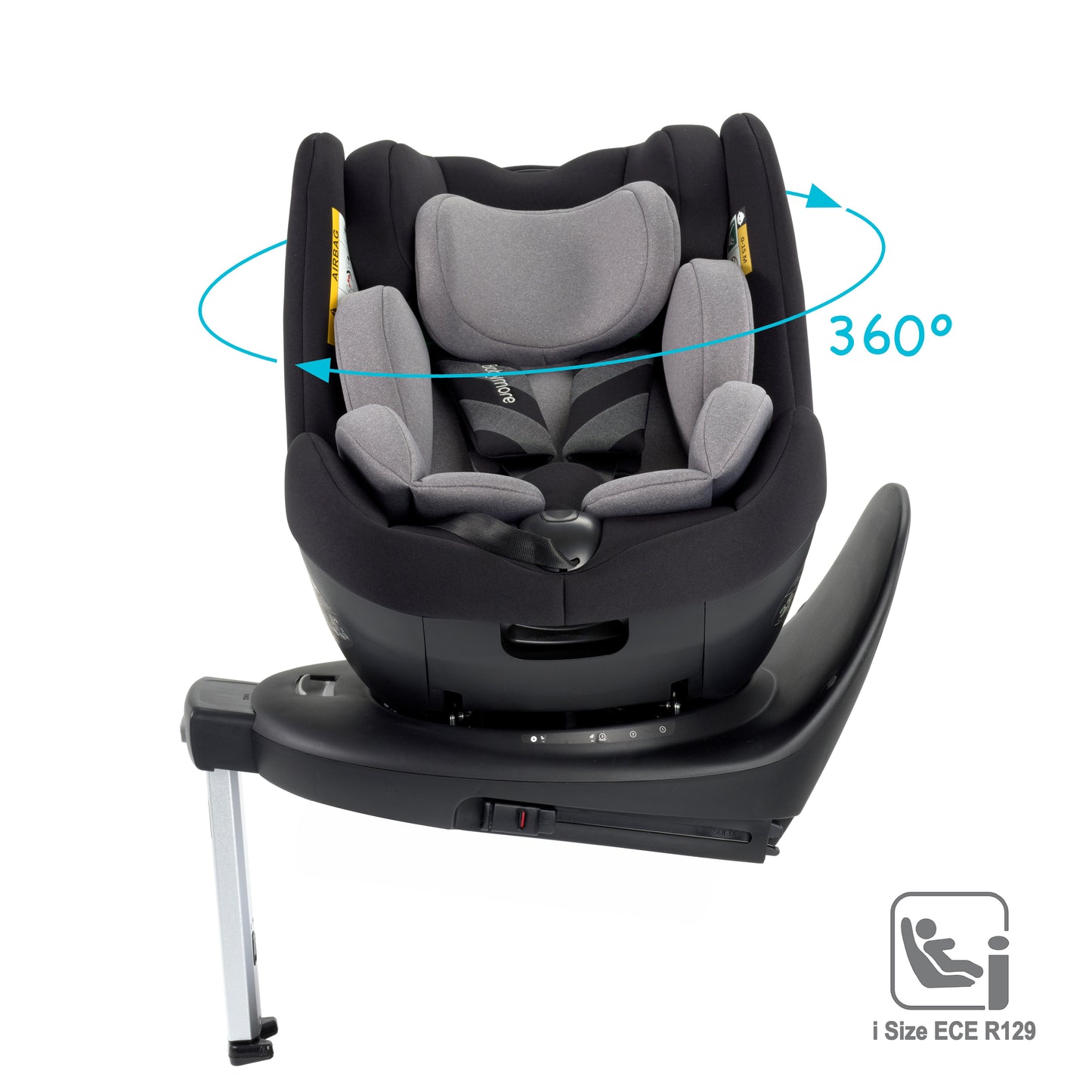 Babymore Macadamia 360° Rotating i-Size 40-135cm 0-12 years All Stages Car Seat - Babyzilla