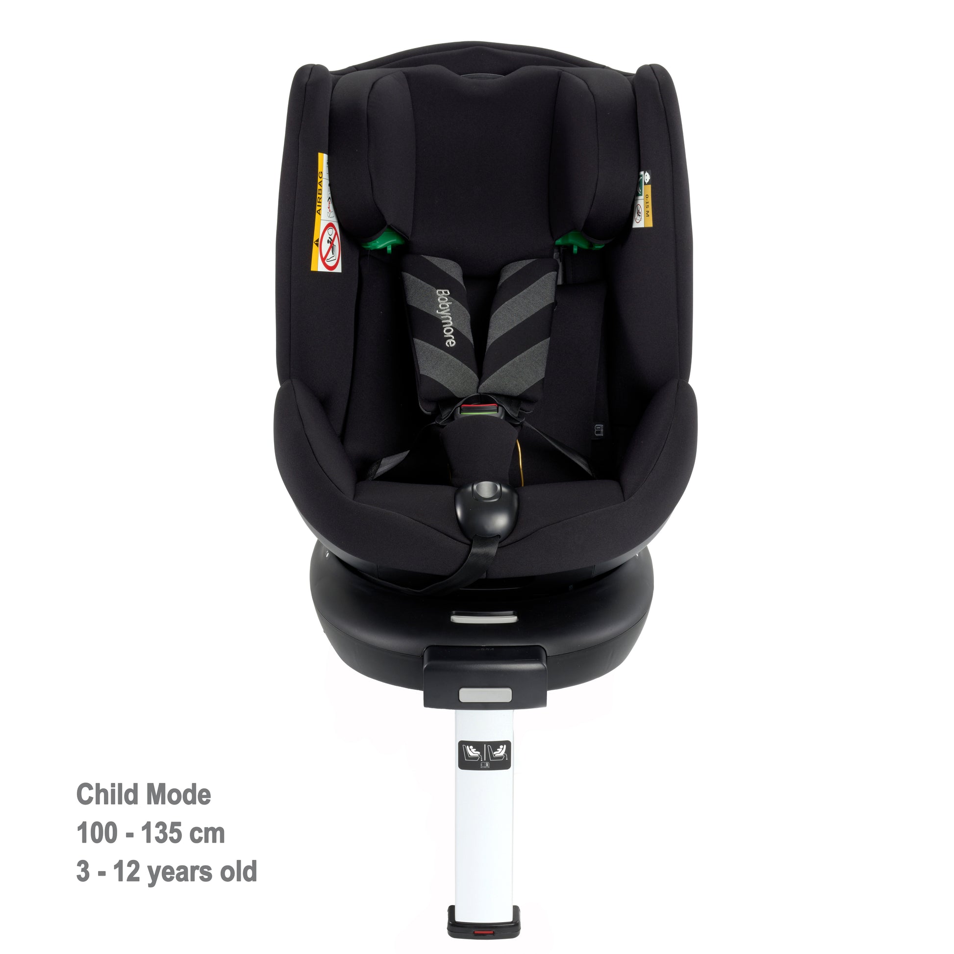 Babymore Macadamia 360° Rotating i-Size 40-135cm 0-12 years All Stages Car Seat - Babyzilla