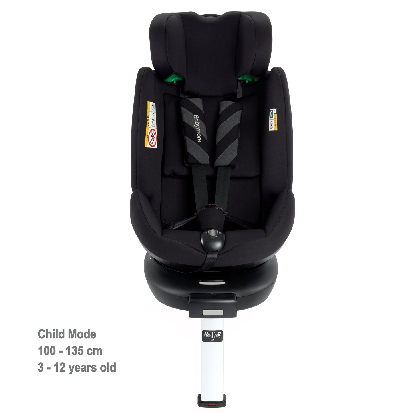 Babymore Macadamia 360° Rotating i-Size 40-135cm 0-12 years All Stages Car Seat - Babyzilla