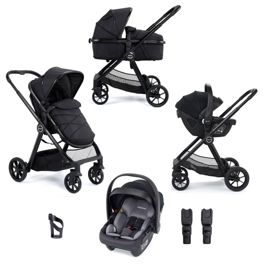 Babymore Mimi Travel System Coco Car Seat - Black - Babyzilla