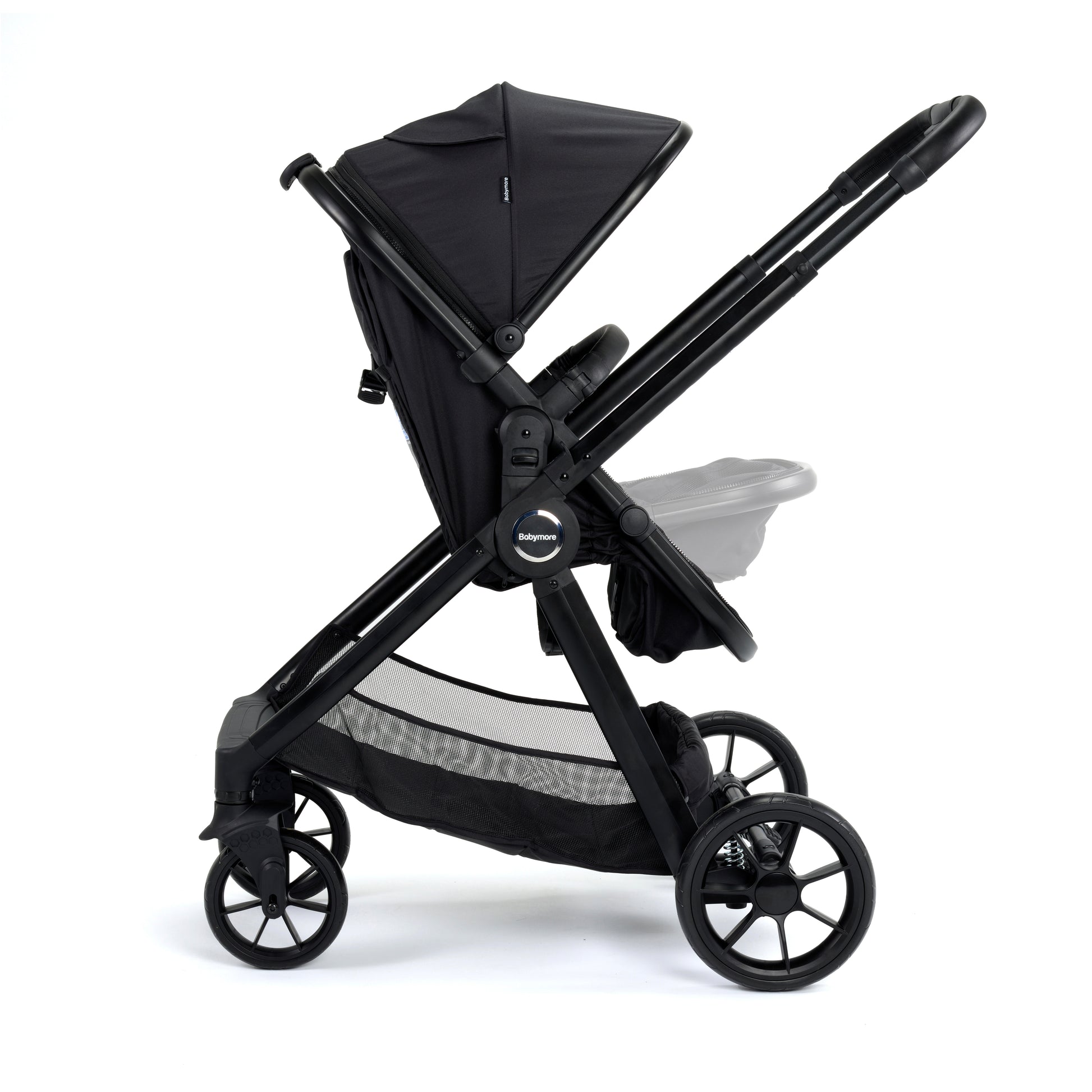 Babymore Mimi Travel System Coco with Base - Black - Babyzilla