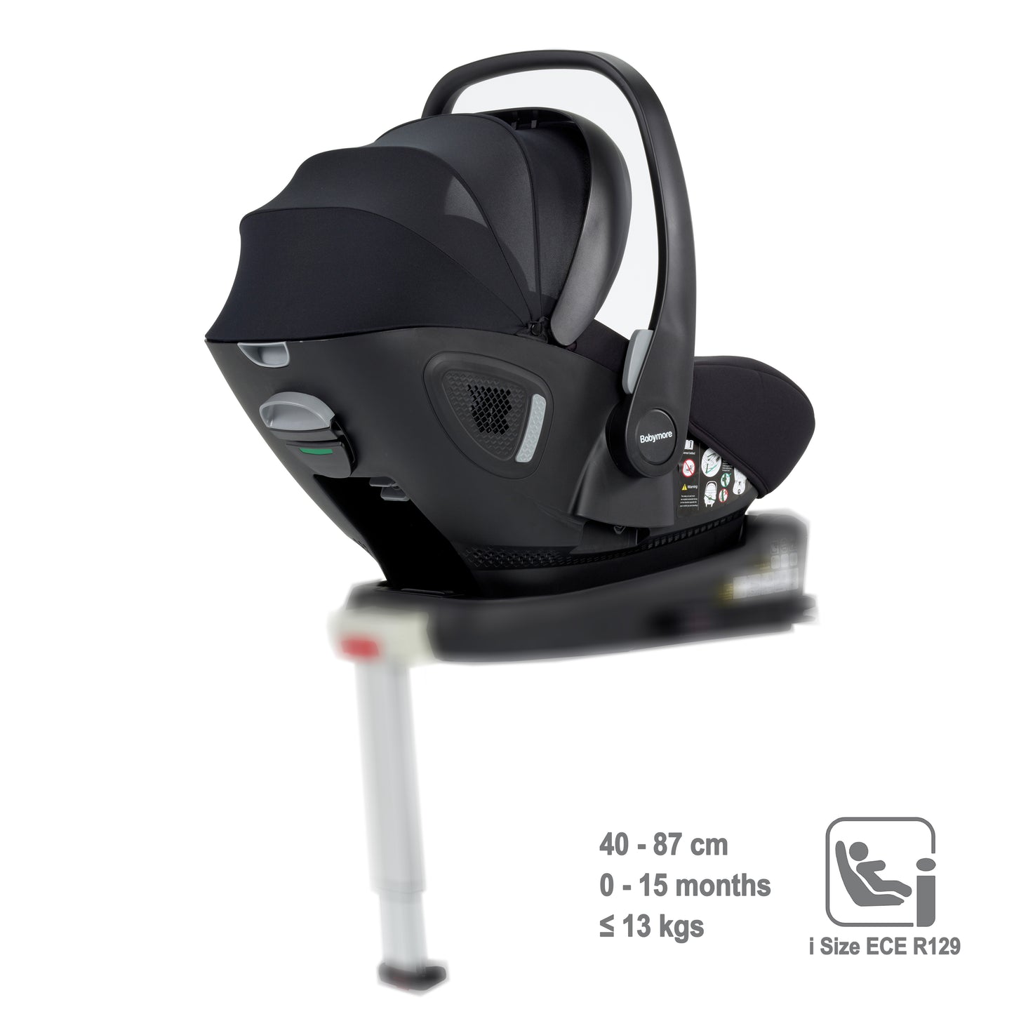 Babymore Pecan i-Size Baby Car Seat - Babyzilla