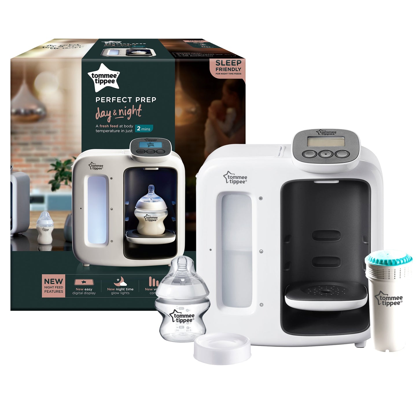 Tommee Tippee Closer to Nature Night & Day Perfect Prep Machine - Babyzilla