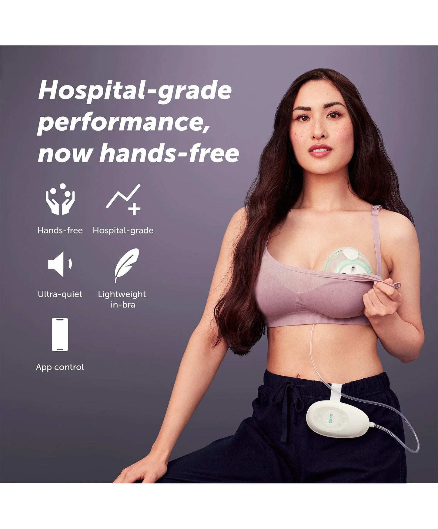 Elvie Stride Single Electric Breast Pump - Babyzilla